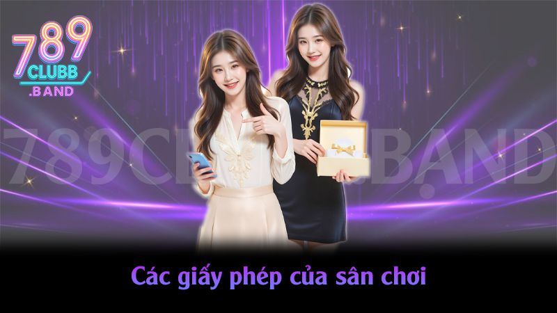 Các giấy phép của sân chơi